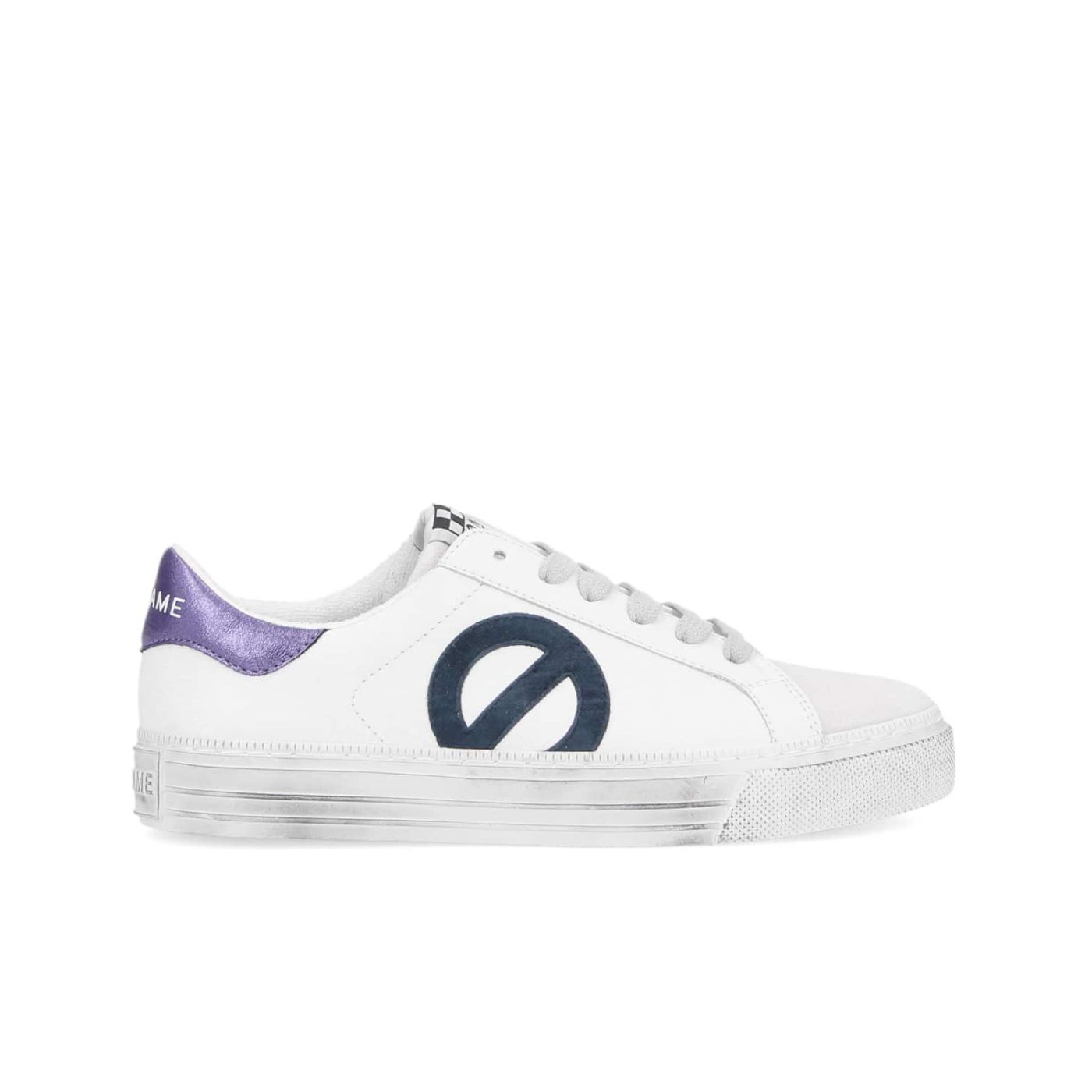 STRIKE SIDE - NAPPA/CRISTY - WHITE/PURPLE